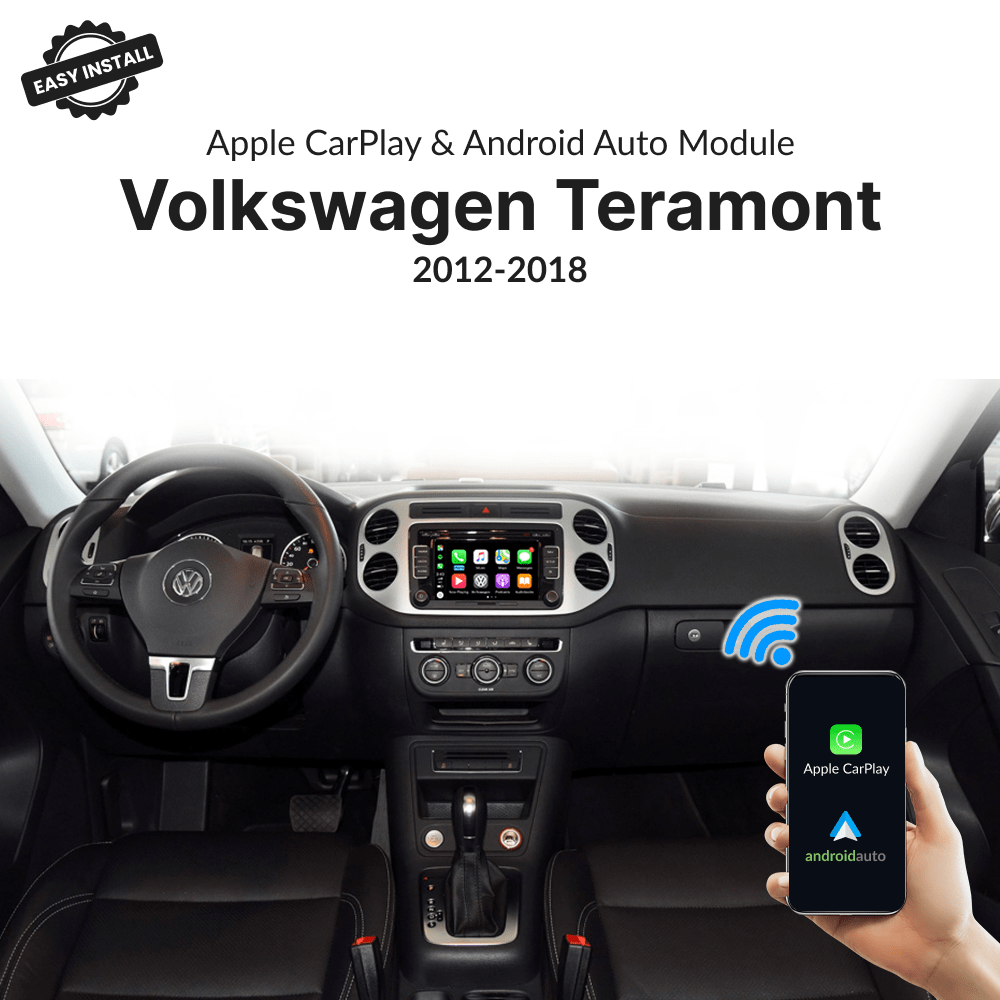 Volkswagen Teramont 2012-2018 — Wireless Apple CarPlay & Android Auto Module - Car Tech Studio