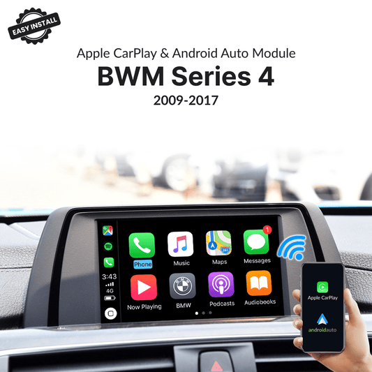 BMW Series 4 2009-2017 — Wireless Apple CarPlay & Android Auto Module - Car Tech Studio
