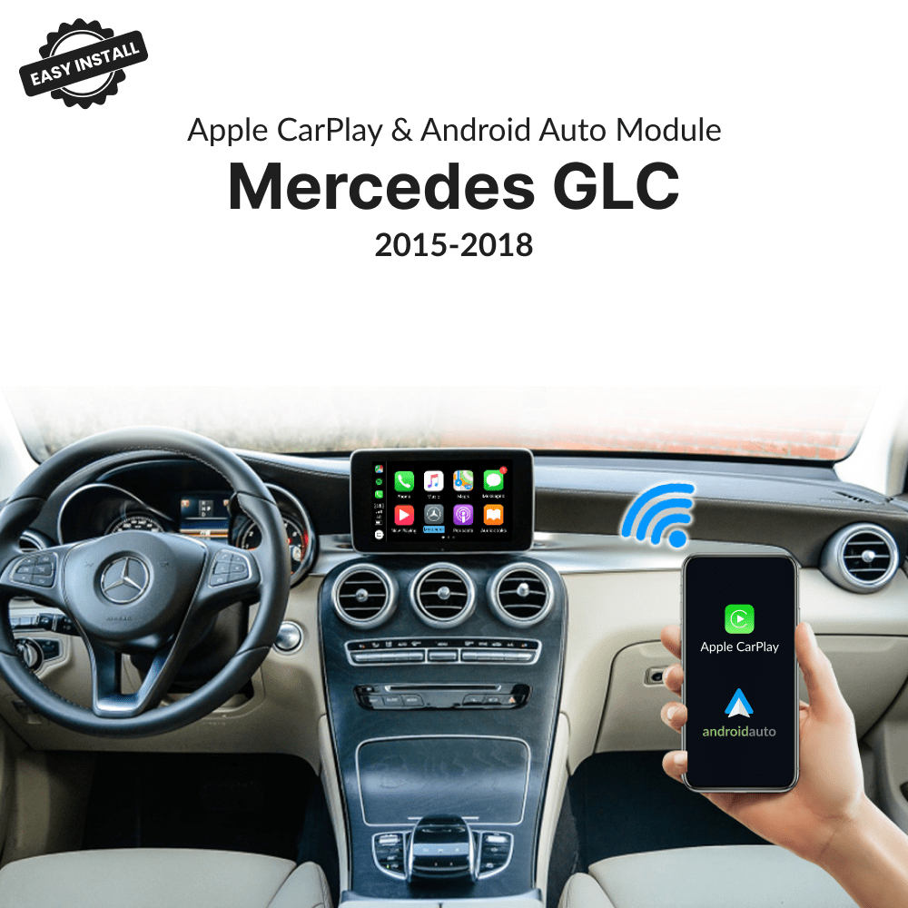Mercedes GLC 2015-2018  Carplay & Android Auto Module