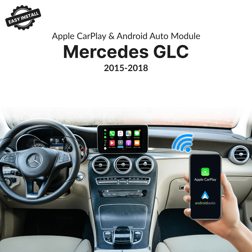 Mercedes GLC 2015-2018 — Wireless Apple CarPlay & Android Auto Module - Car Tech Studio