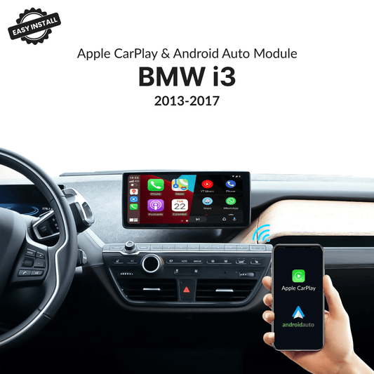 BMW i3 2013-2017 — Wireless Apple CarPlay & Android Auto Module - Car Tech Studio