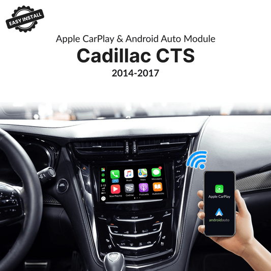 Cadillac CTS 2014-2017 — Wireless Apple CarPlay & Android Auto Module - Car Tech Studio