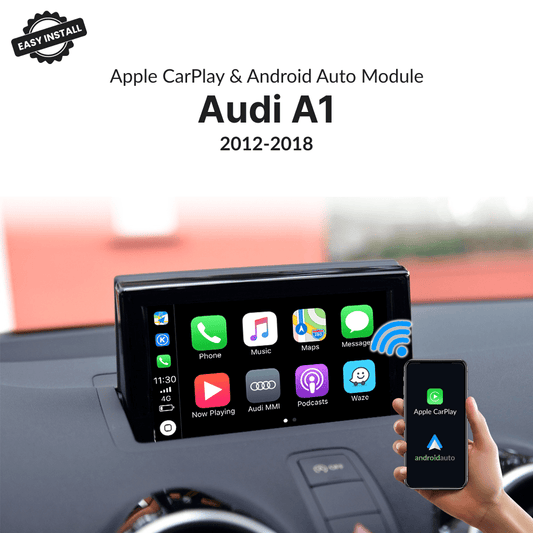 Audi A1 2012-2018 — Wireless Apple CarPlay & Android Auto Module - Car Tech Studio