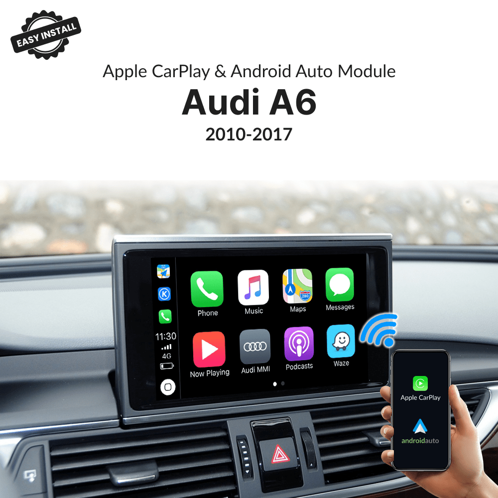 Audi A6 2010-2017  Carplay & Android Auto Module