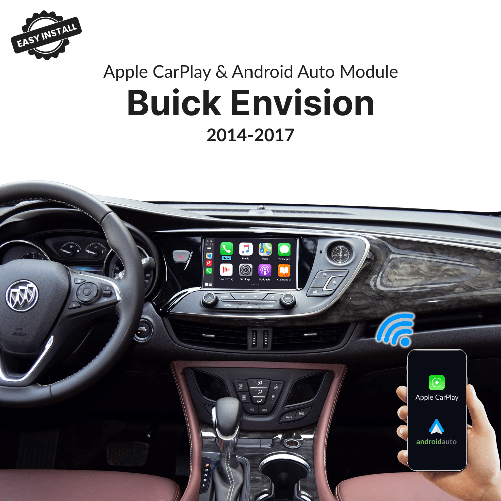 Buick Envision 2014-2017 — Wireless Apple CarPlay & Android Auto Module - Car Tech Studio