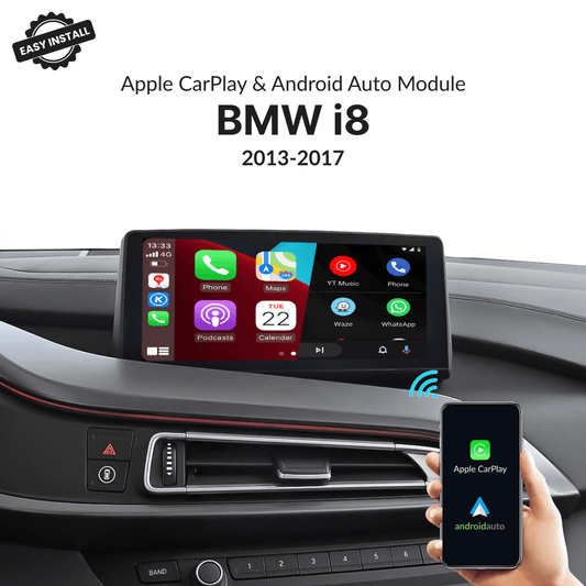 BMW i8 2013-2017 — Wireless Apple CarPlay & Android Auto Module - Car Tech Studio