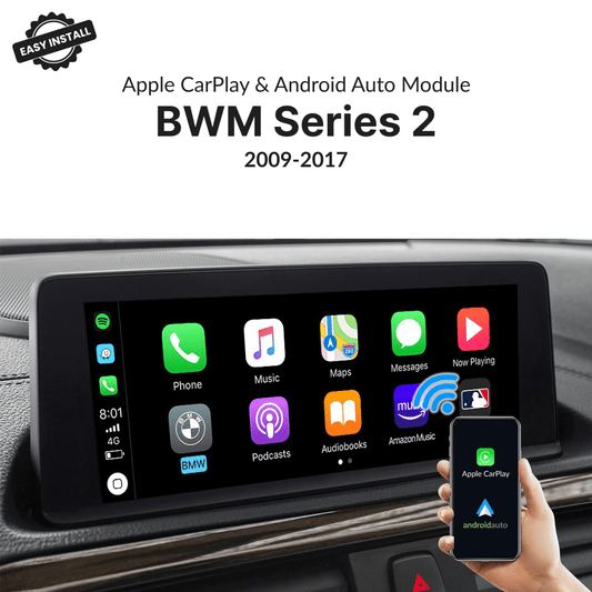 BMW Series 2 2009-2017 — Wireless Apple CarPlay & Android Auto Module - Car Tech Studio