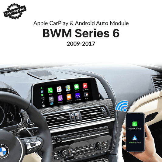 BMW Series 6 2009-2017 — Wireless Apple CarPlay & Android Auto Module - Car Tech Studio