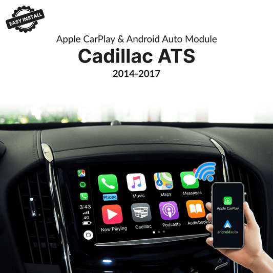 Cadillac ATS 2014-2017 — Wireless Apple CarPlay & Android Auto Module - Car Tech Studio