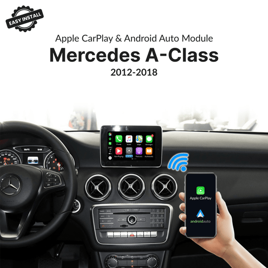Mercedes A-Class 2012-2018 — Wireless Apple CarPlay & Android Auto Module - Car Tech Studio