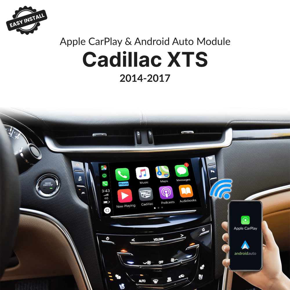 Cadillac XTS 2014-2017 — Wireless Apple CarPlay & Android Auto Module - Car Tech Studio