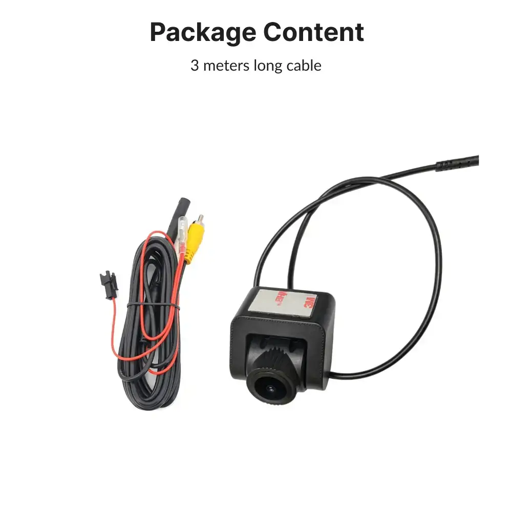 125° HD Waterproof Front Recording Camera - Car Tech Studio