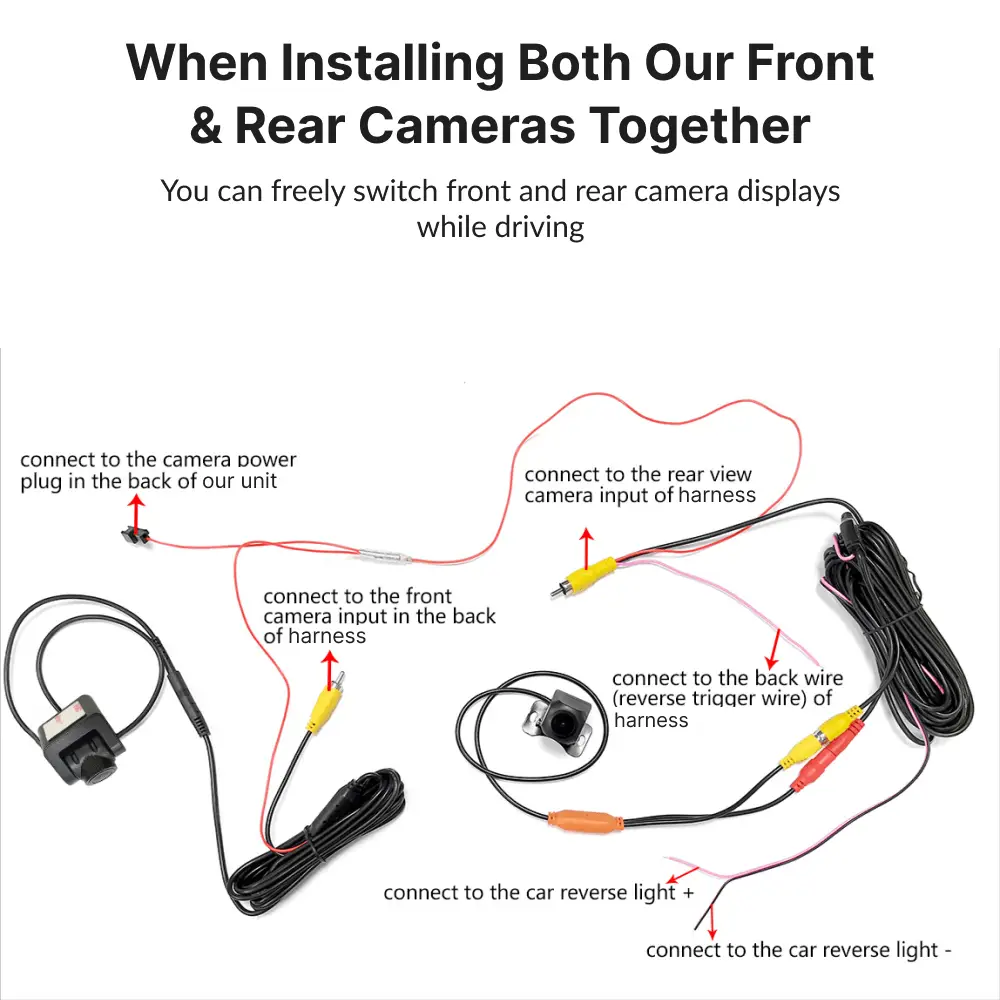 125° HD Waterproof Front Recording Camera - Car Tech Studio