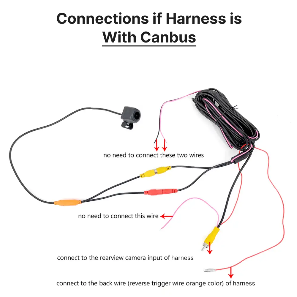 125° HD Waterproof Reverse Camera - Car Tech Studio