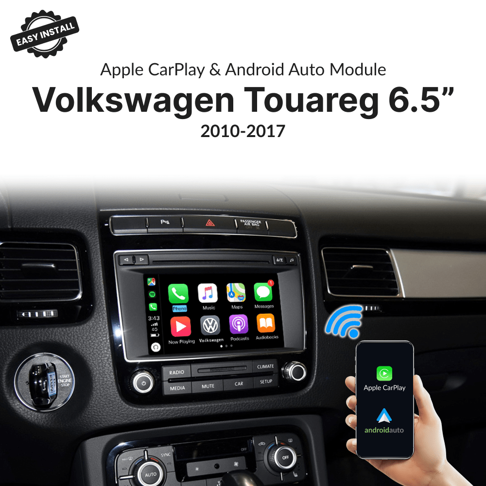 Volkswagen Touareg 2010-2017 — Wireless Apple CarPlay & Android Auto Module - Car Tech Studio
