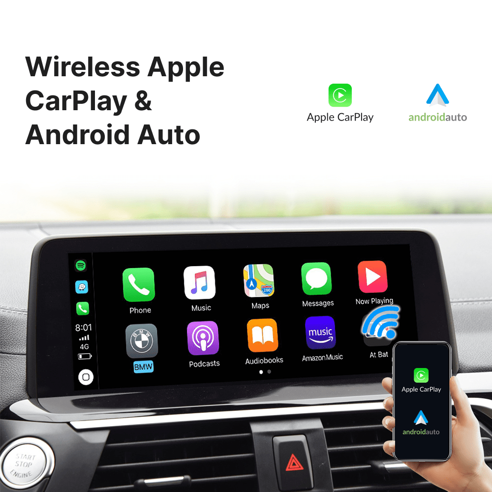 BMW X4 2009-2017 — Wireless Apple CarPlay & Android Auto Module - Car Tech Studio