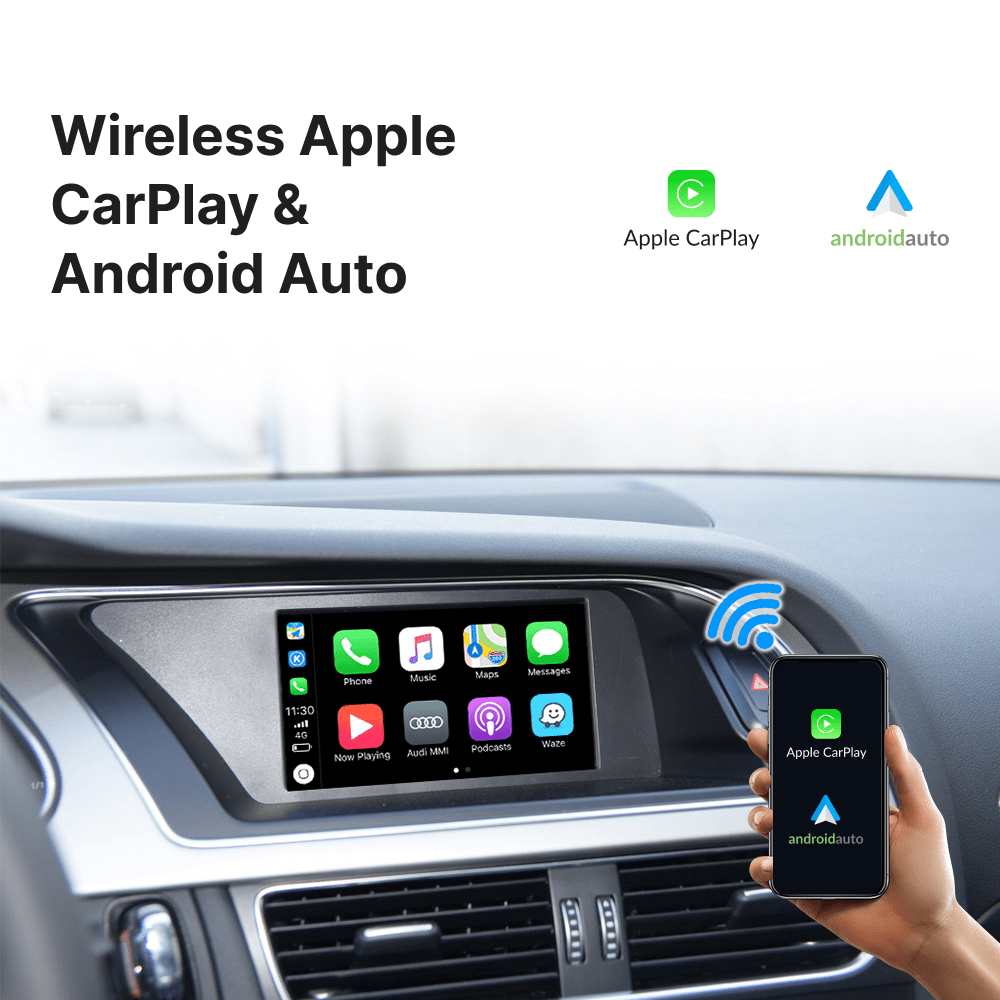 Audi with MMI 2G 2003-2009 — Wireless Apple CarPlay & Android Auto Module - Car Tech Studio
