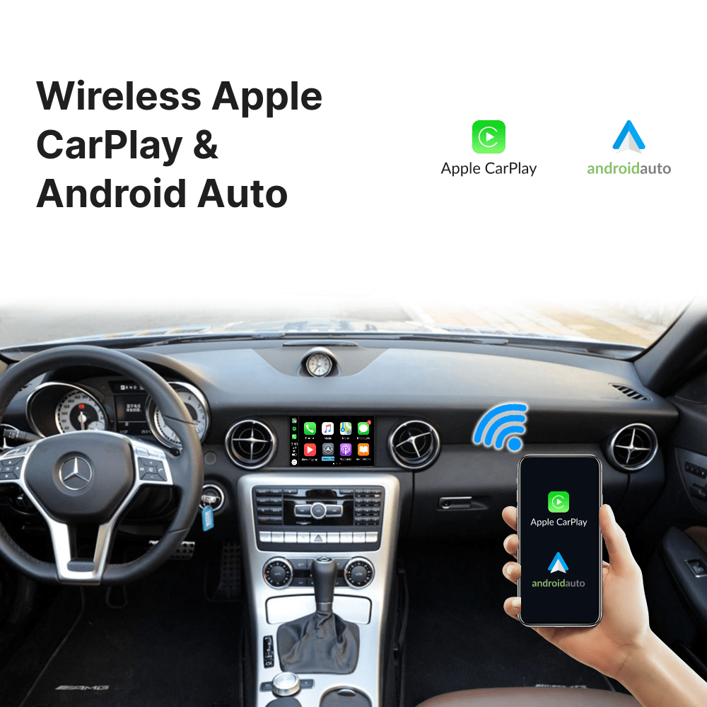 Mercedes SLK 2007-2018 — Wireless Apple CarPlay & Android Auto Module - Car Tech Studio