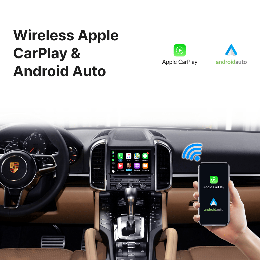 Porsche Cayenne 2009-2016 — Wireless Apple CarPlay & Android Auto Module - Car Tech Studio