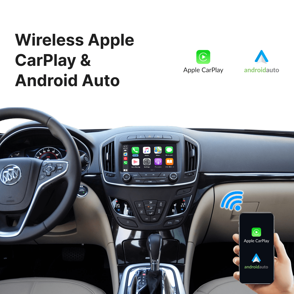 Buick Regal 2014-2017 — Wireless Apple CarPlay & Android Auto Module - Car Tech Studio