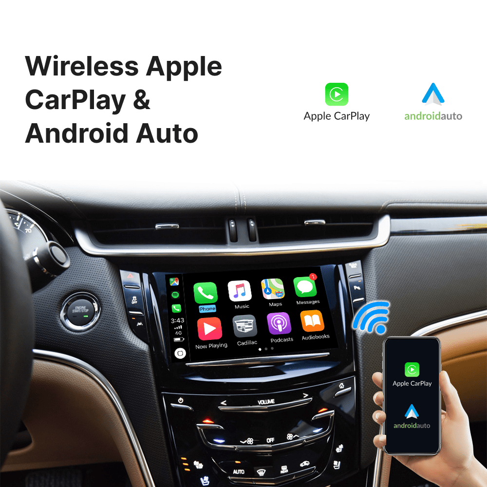 Cadillac XTS 2014-2017 — Wireless Apple CarPlay & Android Auto Module - Car Tech Studio