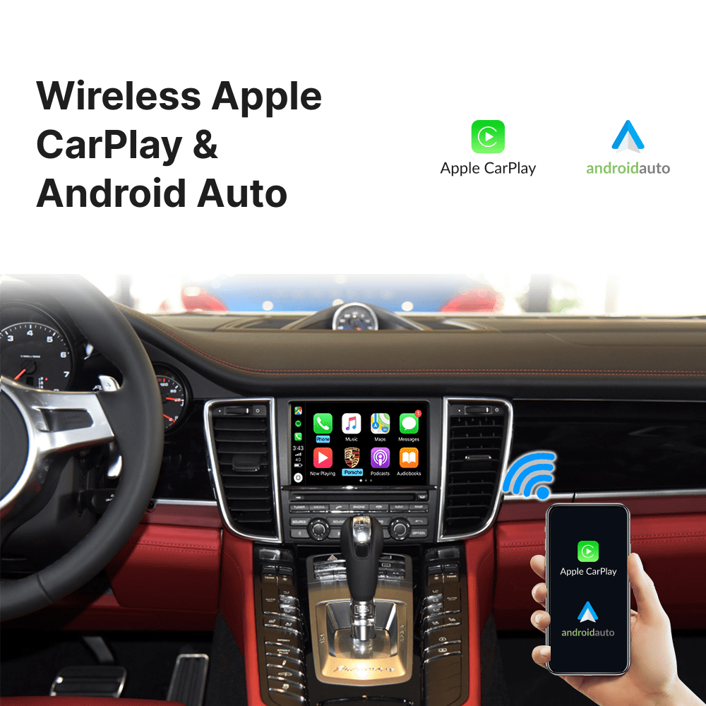 Porsche Panamera 2009-2016 — Wireless Apple CarPlay & Android Auto Module - Car Tech Studio