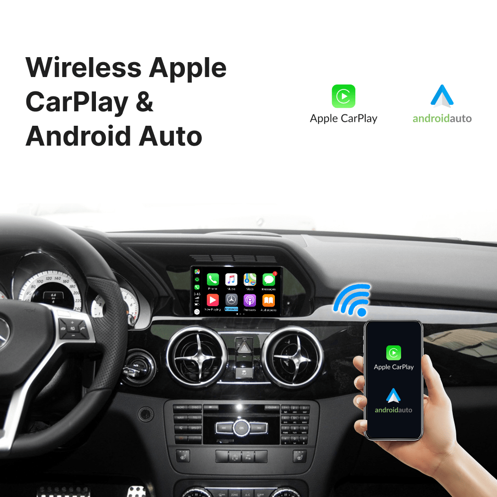 Mercedes GLK 2012-2018 — Wireless Apple CarPlay & Android Auto Module - Car Tech Studio