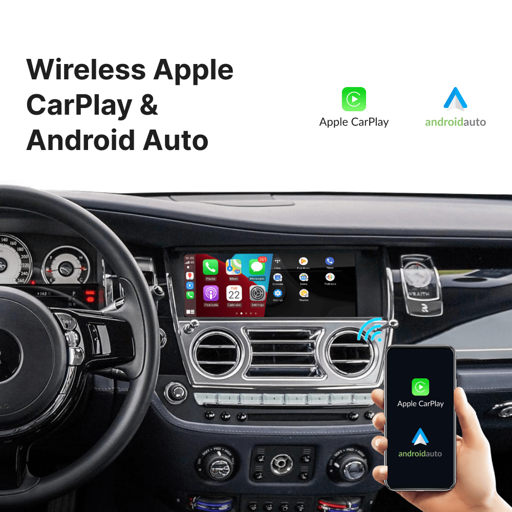 Rolls Royce Phantom 2009-2018 — Wireless Apple CarPlay & Android Auto Module - Car Tech Studio