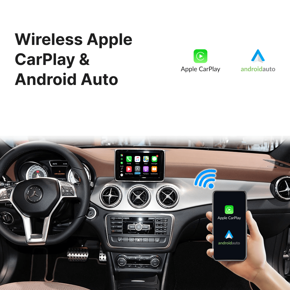 Mercedes GLA 2012-2018 — Wireless Apple CarPlay & Android Auto Module - Car Tech Studio