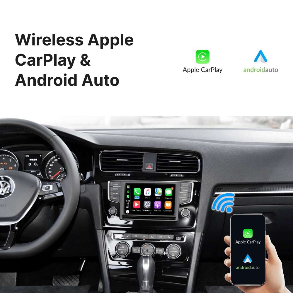 Volkswagen Golf 2012-2018 — Wireless Apple CarPlay & Android Auto Module - Car Tech Studio
