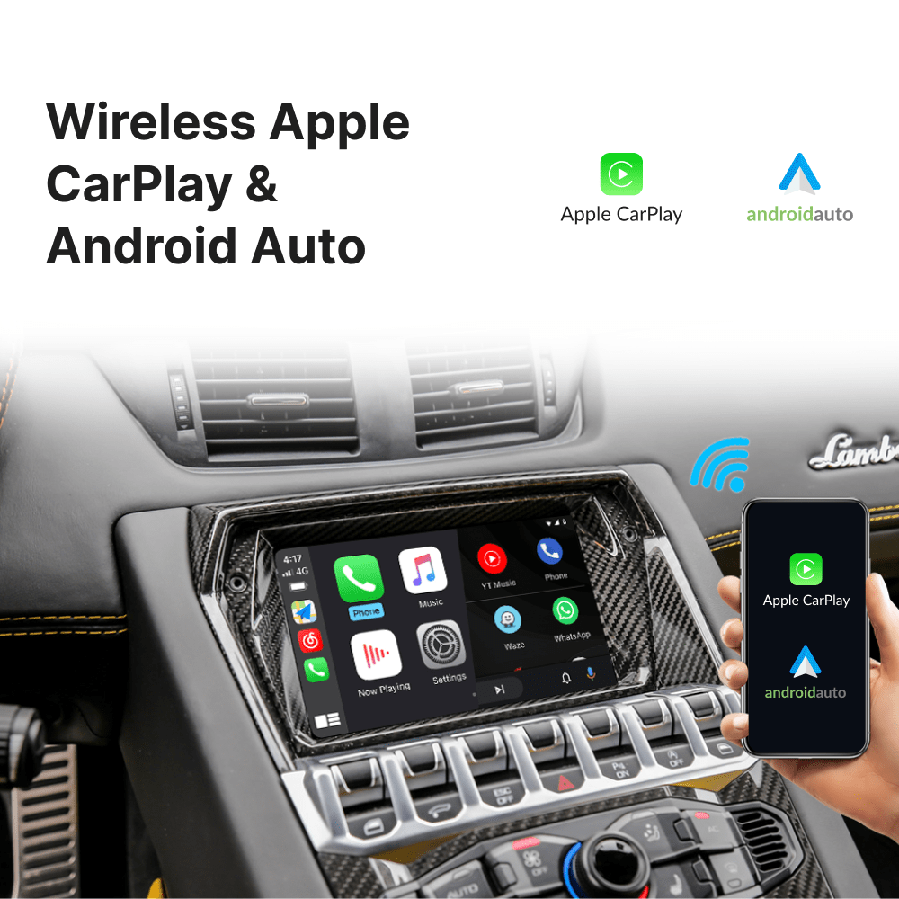Lamborghini with MMI 3G 2011-2020 — Wireless Apple CarPlay & Android Auto Module - Car Tech Studio