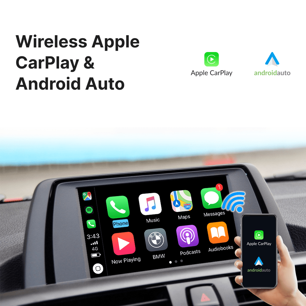 BMW Series 1 2009-2017 — Wireless Apple CarPlay & Android Auto Module - Car Tech Studio