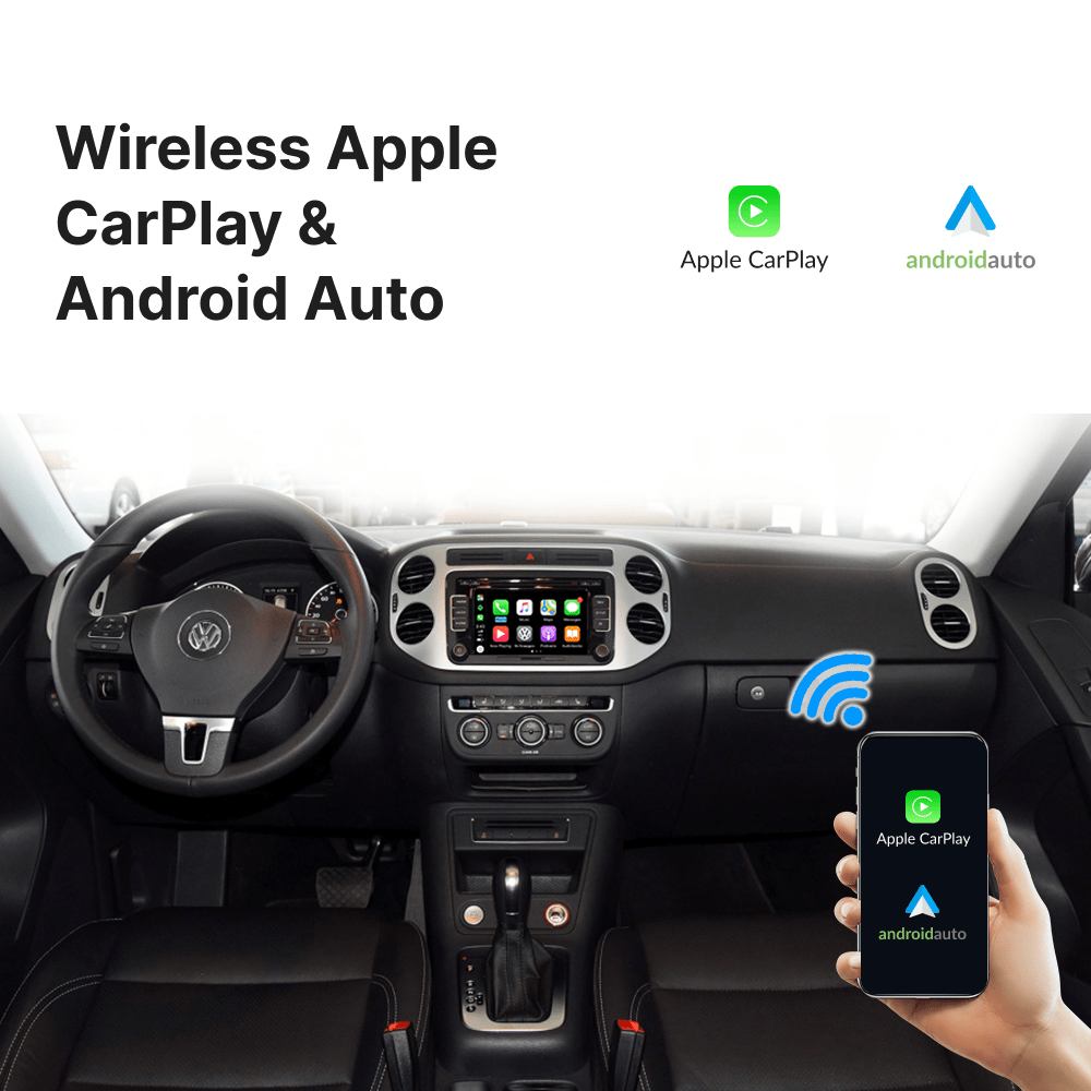 Volkswagen Teramont 2012-2018 — Wireless Apple CarPlay & Android Auto Module - Car Tech Studio
