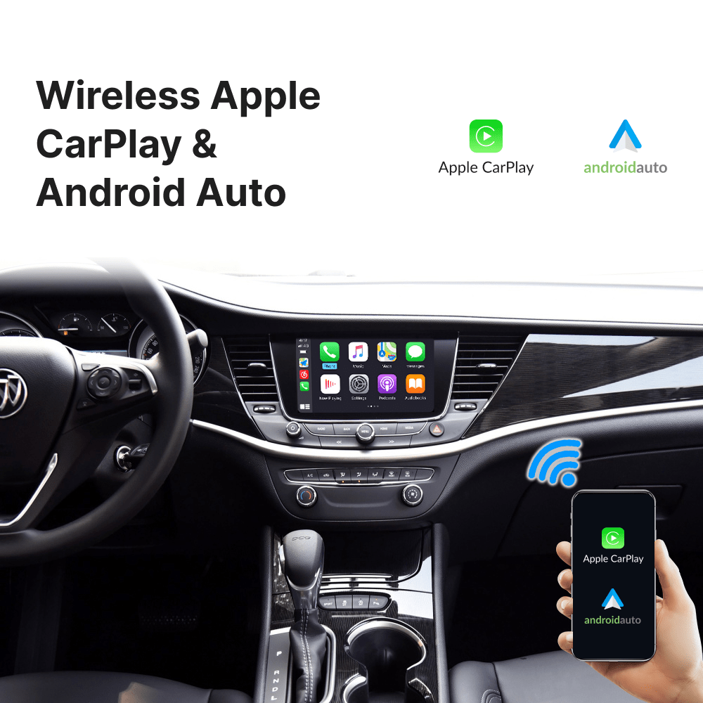 Buick Verano 2014-2017 — Wireless Apple CarPlay & Android Auto Module - Car Tech Studio