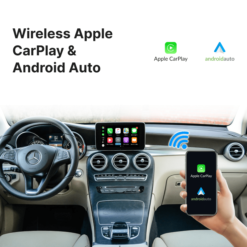 Mercedes GLC 2015-2018 — Wireless Apple CarPlay & Android Auto Module - Car Tech Studio