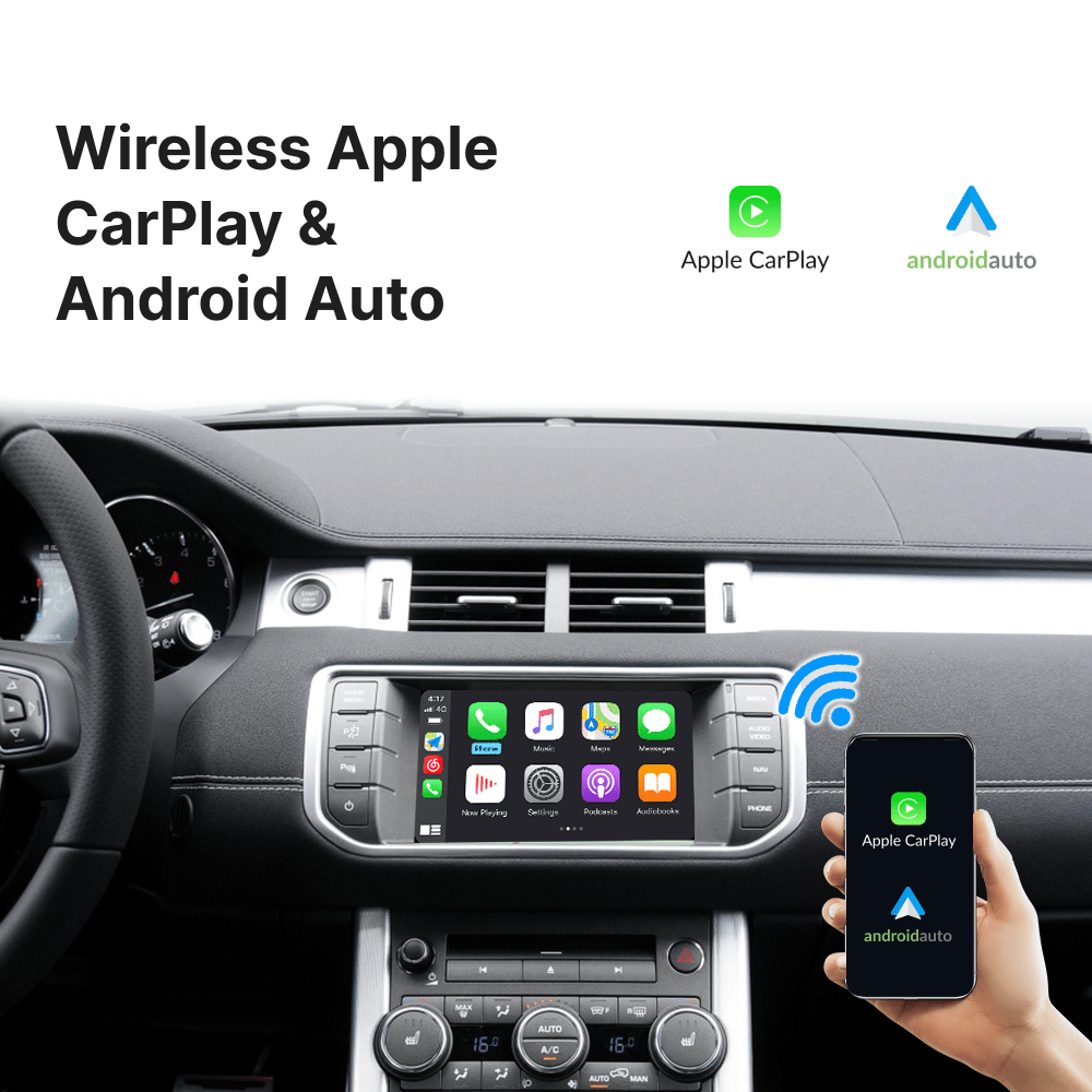 Range Rover Evoque 2010-2018 — Wireless Apple CarPlay & Android Auto Module - Car Tech Studio