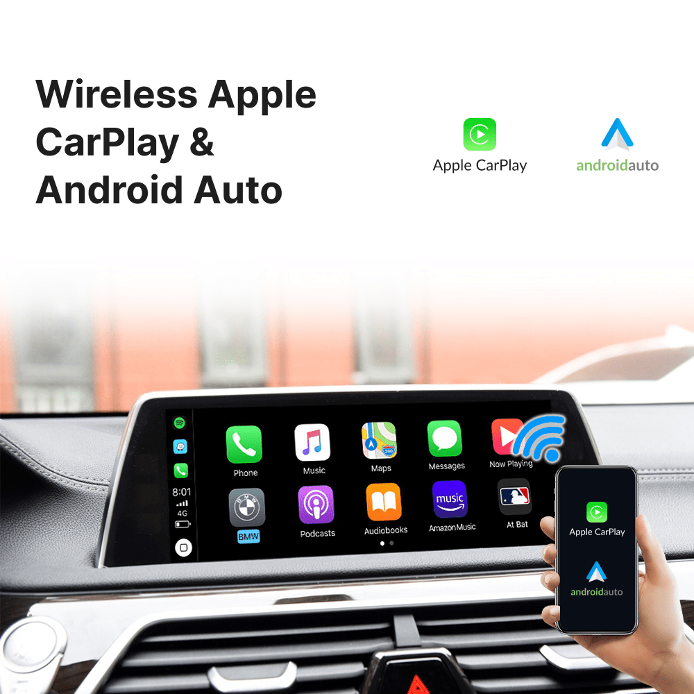 BMW Series 7 2009-2017 — Wireless Apple CarPlay & Android Auto Module - Car Tech Studio