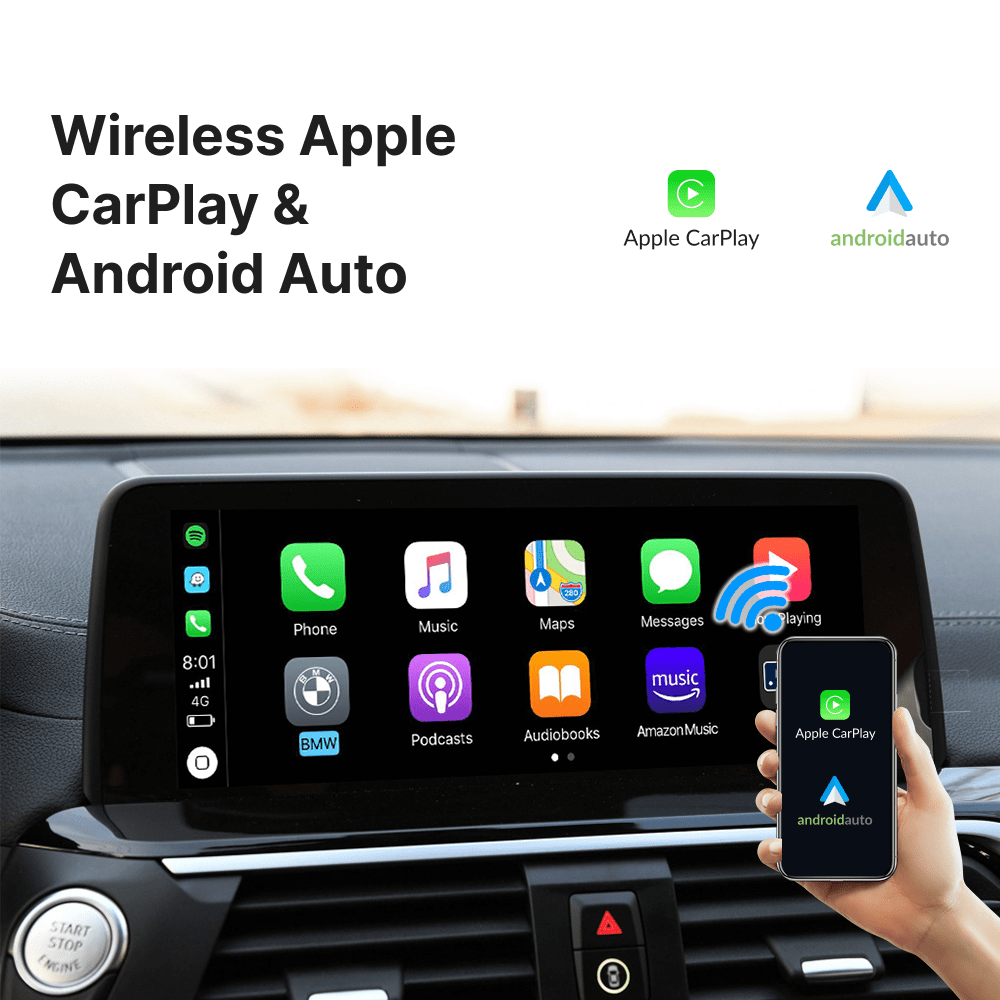 BMW X3 2009-2017 — Wireless Apple CarPlay & Android Auto Module - Car Tech Studio