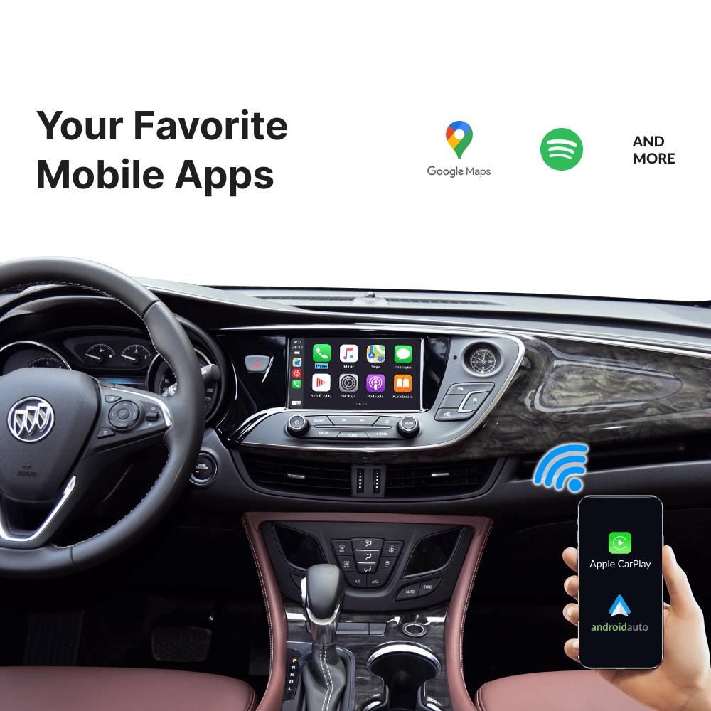 Buick Envision 2014-2017 — Wireless Apple CarPlay & Android Auto Module - Car Tech Studio