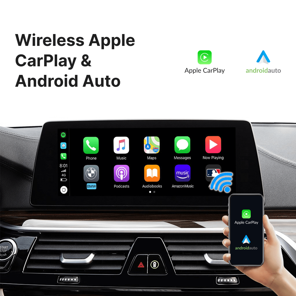 BMW Series 5 2009-2017 — Wireless Apple CarPlay & Android Auto Module - Car Tech Studio