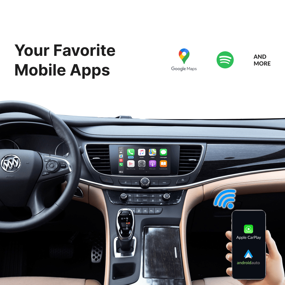 Buick La Crosse 2014-2017 — Wireless Apple CarPlay & Android Auto Module - Car Tech Studio