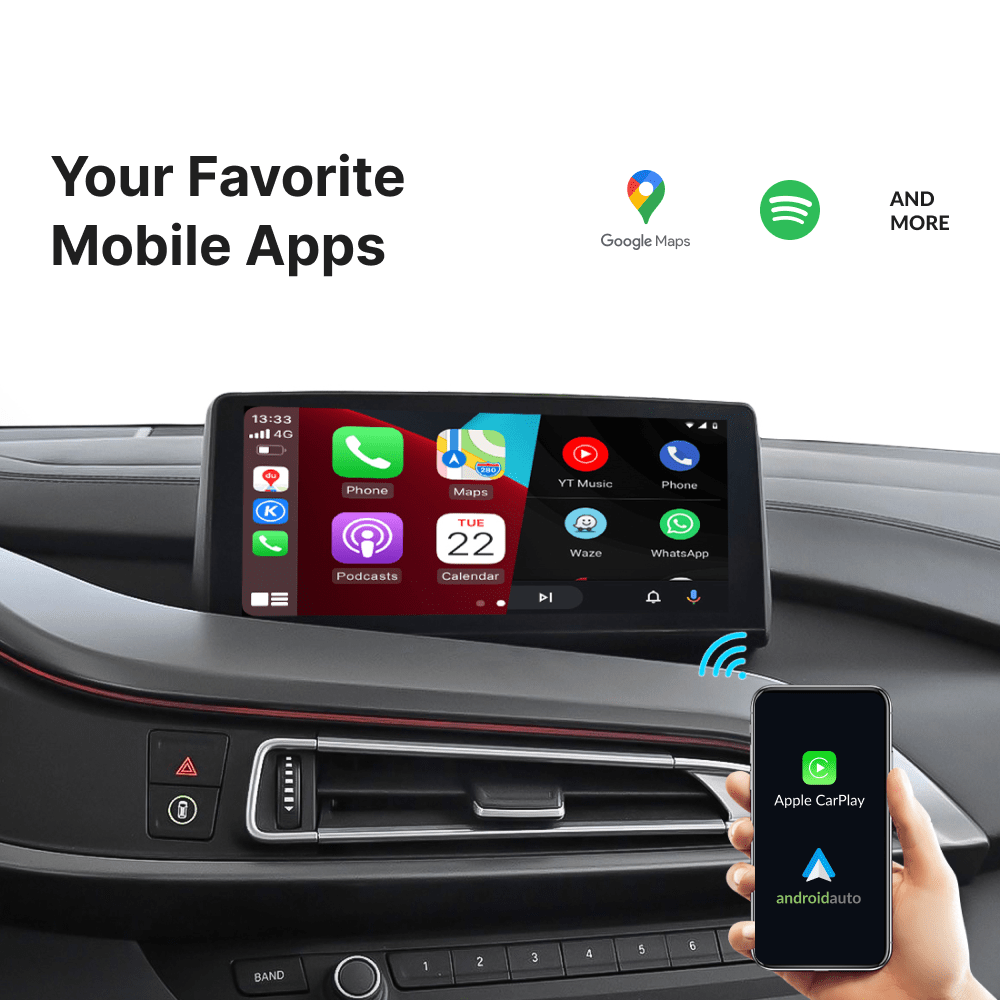 BMW i8 2013-2017 — Wireless Apple CarPlay & Android Auto Module - Car Tech Studio