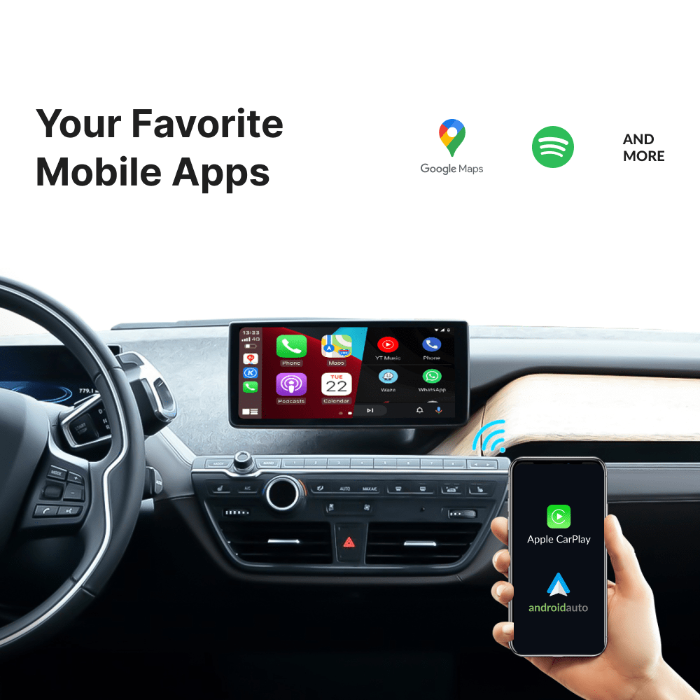 BMW i3 2013-2017 — Wireless Apple CarPlay & Android Auto Module - Car Tech Studio