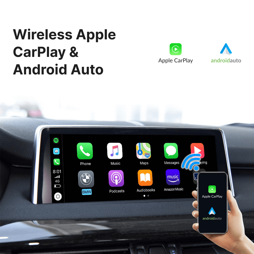 BMW X6 2009-2017 — Wireless Apple CarPlay & Android Auto Module - Car Tech Studio