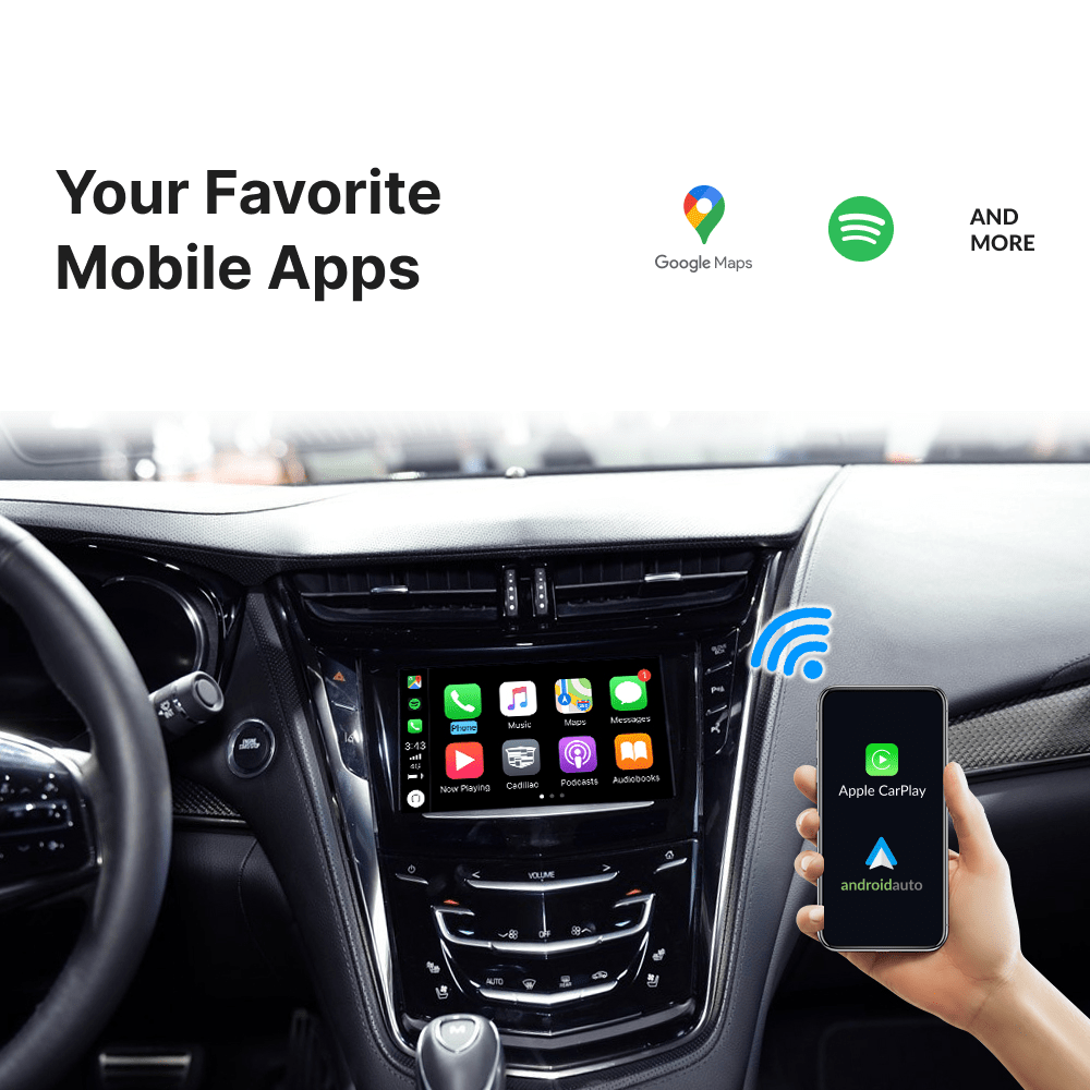 Cadillac CTS 2014-2017 — Wireless Apple CarPlay & Android Auto Module - Car Tech Studio
