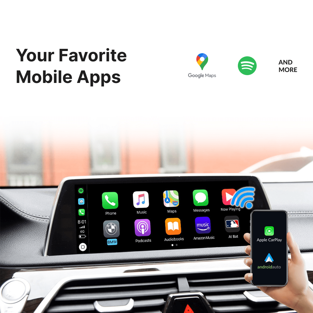 BMW Series 7 2009-2017 — Wireless Apple CarPlay & Android Auto Module - Car Tech Studio