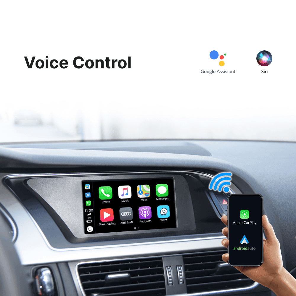 Audi with MMI 2G 2003-2009 — Wireless Apple CarPlay & Android Auto Module - Car Tech Studio