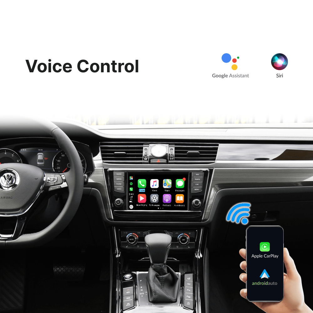 Volkswagen Phideon 2012-2018 — Wireless Apple CarPlay & Android Auto Module - Car Tech Studio