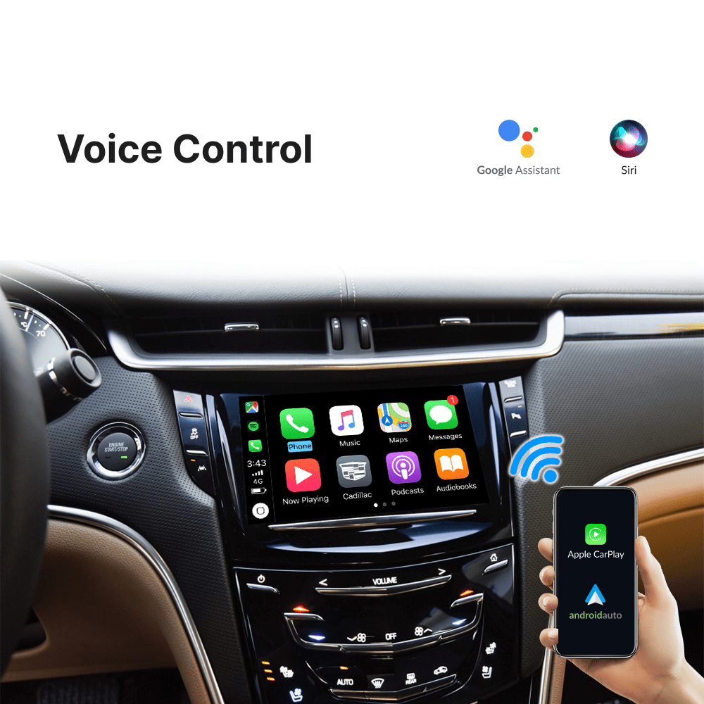 Cadillac XTS 2014-2017 — Wireless Apple CarPlay & Android Auto Module - Car Tech Studio