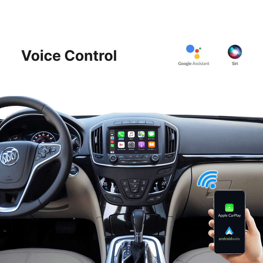 Buick Regal 2014-2017 — Wireless Apple CarPlay & Android Auto Module - Car Tech Studio